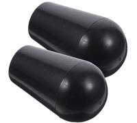 VALICLUD Beer Tap Handles with Comfortable Secure Grip 2pcs Plastic Black Heavy Duty Reusable Keg Faucet Handles for Beer Festival Season Suitable for Taps and Pump Accessories