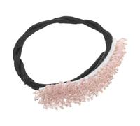 VALICLUD Beige Bun Maker for Women Hair Accessories with Fabrics and Plastic Material, Quick Bun Creation and Natural Volume for Easy Hairstyles and Everyday Use