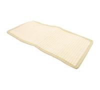 VALICLUD Beige Rectangle Sisal Cat Scratching Mat Non-Shedding Satisfies Natural Instincts Sturdy Protector for Sofa Dorm and Home