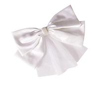 VALICLUD Big Bow Headband Handmade Wedding Hair Accessories for Women for Parties Special Occasions and Daily Use Elastic Hair Band for All Ages