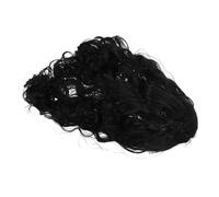 VALICLUD Black Curly Wigs for Women Lightweight Heat Resistant Synthetic Afro Loose Curls Stylish Volume Easy Maintenance for Daily Wear and Cosplay