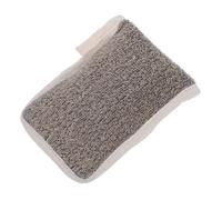 VALICLUD Black Linen Soap Bag Mesh Pouch for Bar Soap Shower Body Scrubber with Foaming Sleeve for Bath and Travel