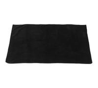 VALICLUD Black Makeup Artist Tablecloth 50x80cm, Non-slip Black Vanity Desk Mat Protector for Beauty Salon and Dressing Table Use