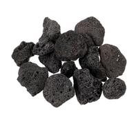 VALICLUD Black Natural Lava Rock Stones for Fish Tanks 250g Aquarium Gravel | Porous Volcanic Rock, River Rock, Decorative Gravels, Natural Lava Pebbles, Decorative Landscaping Rocks, Decorative Rocks