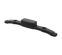 VALICLUD Black Plastic Telescopic Suitcase Handle Sturdy Travel Luggage Grip Repair Part Replacement Button Smooth Rebound and Enhanced Stability Suitable for Hard Shell Suitcases at Train
