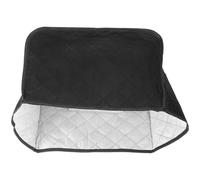 VALICLUD Black Polyester Bread Maker Cover Lightweight Wear-resistant Kitchen Toaster Protector with Fashionable Chic Design for Home Use