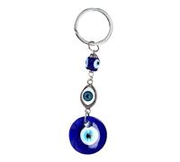 VALICLUD Blue Eyes Pendant Turkish Style Keychain Lovely Decorative Keychain for Backpack Hanging Funny Chic Keyring Evil Eye Keyring for Bag Chain