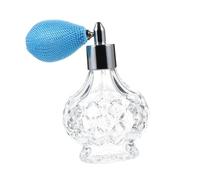 VALICLUD Blue Glass Spray Bottle Perfume Atomiser Travel Spray Bottle for Essential Oils Toner and Fragrance Storage Vintage Glass Container for Makeup and Skincare