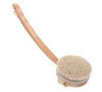 VALICLUD Body Exfoliating Brush with Long Handle Wet Dry Bathing Scrubber for Comfortable Skin Cleaning Practical and Scrubber for Home Use