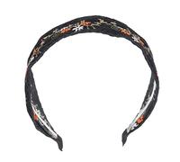 VALICLUD Bohemia Style Adjustable Hairband Bohemian Embroidered Lace Headband Black Women Daily Hair Decor Hair Accessories