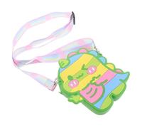 VALICLUD Boys Cute Dinosaur Silicone Crossbody Bag Soft Versatile Purse for Boy Girl Wallet and Shoulder Bag for Fun Unique Dinosaur Design