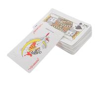 VALICLUD Braille Playing Cards Poker Learn Impaired Games Card Games Blind People Gadgets Blind Game Print Visually Impairment Deck of Cards Jumbo Large Paper