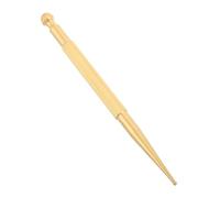VALICLUD Brass Acupressure Massage Stick for Face and Foot Unisex Manual Relaxation Tool Deep Tissue Function for Stress Relief and Self-Care