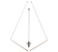VALICLUD Brass Divining Rods for Ghost Hunting and Water Dowsing with Spring Pendulum Pendant Spirit Sticks for Treasure Finding and Spiritual Exploration Outdoors