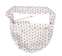 VALICLUD Breathable Dog Shoulder Backpack for Small Pets, Portable Polyester Sling Carrier Suitable for Cats and Dogs to 6.5kg, for Spring and Summer Outdoor Walking and Travel