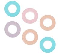 VALICLUD Breathable Finger Protective Tape to Fix Picks on Fingers 6pcs Adhesive Tape Sweat-absorbing Feature, Light Weight Design for Playing Random Color for Guzheng and Pipa Players