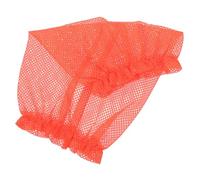 VALICLUD Breathable Pet Ear Muffs Small Size Orange Mesh Dog Ear Protector Snood for Puppy Suitable for Dogs and Cats