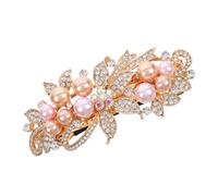 VALICLUD Bridal Hair Accessories Shining Rhinestone Barrette for Women Decorative Hair Clip for Special Occasions Elegant Spring Clip for All Hairstyles Color Versatile and Fashionable