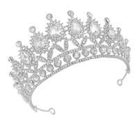 VALICLUD Bride Diamond Tiara Headband Wedding Headpiece Ball Crown Accessory Fashion Bridal Headwear Party Decor