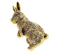 VALICLUD Bunny Brooch Pin for Women Retro Rabbit Lapel Pin Decorative Sweater Brooch for Daily Wear Special Occasions Fashionable Clothing Accessory