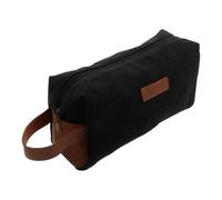 VALICLUD Business Travel Storage Bag for Men Compact Toiletry Bag Made of Water-Resistant Canvas for Daily Use Travel Includes Handle for Easy Carrying and Organization of Cosmetics