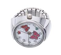 VALICLUD Butterfly Flying Disc Ring Delicate Butterflies Design Jewelry Ring Watch for Girl Women for Daily Wear Decorative Use