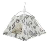 VALICLUD Cage Hanging Parrot Tent Pet Bird Tent Nest Quick Dry Convenient to Wash Cloth and Iron Wire Creative Appearance Beautiful and Unique Sleeping Rest Place Assorted style