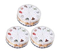VALICLUD Cake Slice Paper Boxes Interactive Giftgiving and 30pcs Ramadan Triangle Authentic Middle Eastern Designs Vivid Colourful Appearance Eid Mubarak Party Favors