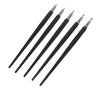VALICLUD Calligraphy and Style Dip Wooden Pen Set 5pcs Vintage with Handles, Practical for Creating Gothic Tibetan Scripts by Painting and Home Use Artists and Beginners