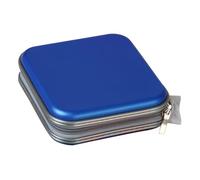 VALICLUD Capacity CD DVD Storage Case Zipper Organizer Pouch for Travel Home CD Protector for Car Self Driving Tours PP Material Protects Discs from Scratches