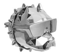 VALICLUD Car Air Freshener Clip Bulldog Design, Grey Auto Air Conditioner Outlet Clamp, Car Vent Decoration Accessory for Interior Fragrance