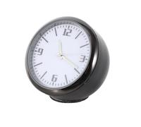 VALICLUD Car Air Vent Clip Clock White Abs Material Stick on Dashboard Car Quartz Clock Easy Installation Exquisite Workmanship Useful Auto Accessory and Homes