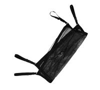 VALICLUD Car Ceiling Cargo Net Organizer Double Mesh Bag with Drawstring Lightweight Car Sundries Storage for Suv and Truck Easy to Use Automotive Roof Container