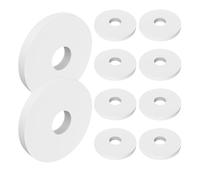 VALICLUD Car Diffuser Air Freshener 15Pcs Diffuser Refill Pad Round PE Replacement Pads White for Adults Home Diffuser