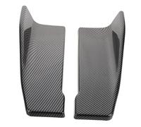 VALICLUD Car Rear Bumper Lip Splitter Protector Carbon Fiber Lower Corner Valance Covers for Models Aerodynamic Rear Corner Diffuser with Durable Scratch and Collision Protection