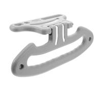 VALICLUD Car Shirt Hanger Headrest Coat Hanger Multifunctional Seat Backrest Handle Safety Handrail Durable Organizer for Vehicle Clothes Storage Gray