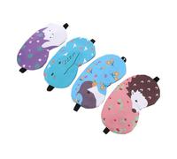 VALICLUD Cartoon Eye Mask Cooling Eye Covers Blindfolds for Travel Meditation and Naps Block Light for Restful Sleep