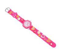 VALICLUD Cartoon Flower Pattern Watch Wristwatch for School Lightweight and Comfortable for Learning to Tell Heart Design for Boys