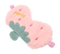 VALICLUD Cartoon Fruit Eye Mask Plush Sleeping Eye Cover Cute Funny Soft Blindfold Mask for Women Men Boy Girl's Nap Lovers Nighttime Use