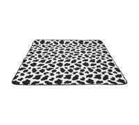 VALICLUD Cat Grooming Wrap Blanket Soft Swaddle for Escape-resistant Kitten Nail Trimming Medication Use Cow Print