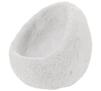 VALICLUD Ceramic Anemone Nest for Fish Tank Aquascaping Secure Underwater Habitat with Bionic Surface Structure, Marine Decor for Saltwater Aquarium and Aquatic Organisms