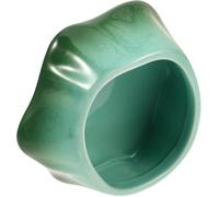 VALICLUD Ceramic Feeding Bowl Pet Food Bowl Prevent Spill Reusable round Design for Holding Food and Water Suitable for Gerbil and Hamster
