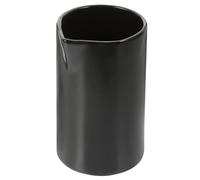 VALICLUD Ceramic Milk Jug for Coffee Juices Mini Creamer Pitcher for Home Restaurant Safe Sturdy Versatile for Sauces Beverages Elegant Matte Black Design