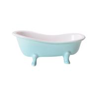 VALICLUD Ceramics Bathtub-Shaped Salad Bowl for Fruit Dessert Snacks Serving Random Color Elegant Home Kitchen Party Use Safe Food-Grade Material Random Color