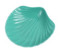 VALICLUD Ceramics Shell Shaped Salad Bowl for Serving Fruit Dessert Snacks Food Bowl for Family Gatherings Parties Weddings Safe Dinnerware