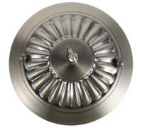 VALICLUD Chandelier Ceiling Canopy Plate 6.3" Heavy Duty Pendant Light Hook Swag Lamp Attachment Plate Ceiling Decorative Mounting Kit for DIY Lighting Projects