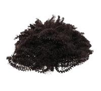VALICLUD Chic Afro Kinky Curly Headband Wig for Women Soft Synthetic Hair Accessory No Shedding Comfortable All-day Wear Stylish Black Hairpiece for Parties and Daily Use