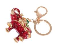VALICLUD Chic Elephant Keyring Adorable and Chic Design Material for Travel Dec
