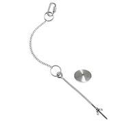 VALICLUD Chicken Vegetable Hanging Feeder with Stainless Steel Chain and Tray, Bird Feeding Tool for Large Poultry, Suitable for Outdoor Use and Treat Skewers