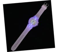 VALICLUD Children's Cartoon Unicorn Watch Silicone -in-The-Dark Kids Wristwatch for Boys and Girls Suitable for School and Night Use Light Pink